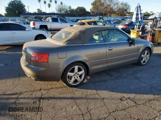 2004 Audi A4 3.0L with VIN WAUAT48H24K001168, listed as a Copart auction lot 88371355 with 116,889 mi miles and Salvage Title. Bid and sale history available at carsss.com. Image 3.