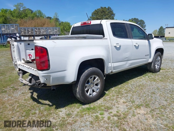 2018 Chevrolet Colorado 2WD LT with VIN 1GCGSCENXJ1238674, listed as a IAAI auction lot 42065449 with Not Provided miles and . Bid and sale history available at DreamBid. Image 4.