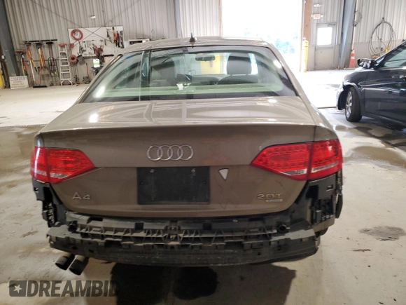 2010 Audi A4 2.0T Premium Plus with VIN WAUHFAFL7AN036259, listed as a Copart auction lot 79336594 with 93,691 mi miles and Salvage Title. Bid and sale history available at carsss.com. Image 6.