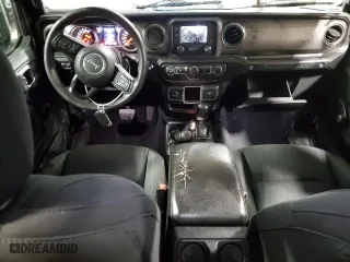 2018 Jeep Wrangler Unlimited Sport S with VIN 1C4HJXDG9JW275512, listed as a Copart auction lot 47561735 with 53,863 mi miles and Salvage Title. Bid and sale history available at carsss.com. Image 8.
