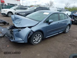 2020 Toyota Corolla LE with VIN 5YFEPRAE5LP101660, listed as a IAAI auction lot 41951688 with 55,153 mi miles. Bid and sale history available at carsss.com. Image 2.