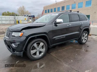 2016 Jeep Grand Cherokee Limited 75th Anniversary with VIN 1C4RJFBG2GC441039, listed as a Copart auction lot 54755875 with 97,242 mi miles and Salvage Title. Bid and sale history available at DreamBid. Image 1.