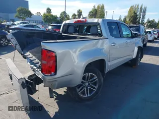 2020 Chevrolet Colorado 2WD Work Truck with VIN 1GCGSBEN0L1209889, listed as a IAAI auction lot 40390370 with 67,417 mi miles and . Bid and sale history available at DreamBid. Image 4.