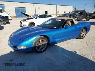 2000 Chevrolet Corvette with VIN 1G1YY32G3Y5129252, listed as a Copart auction lot 69536004 with 59,336 mi miles and Salvage Title. Bid and sale history available at carsss.com. Image 1.