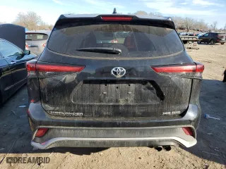 2023 Toyota Highlander L with VIN 5TDKDRBH1PS508974, listed as a Copart auction lot 46431355 with 107,809 mi miles and Salvage Title. Bid and sale history available at carsss.com. Image 6.