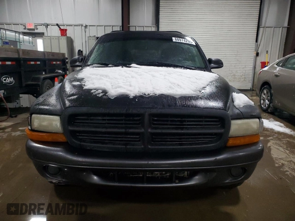2002 Dodge Dakota with VIN 1B7FL16X32S557570, listed as a Copart auction lot 88974295 with 201,791 mi miles and Salvage Title. Bid and sale history available at carsss.com. Image 5.
