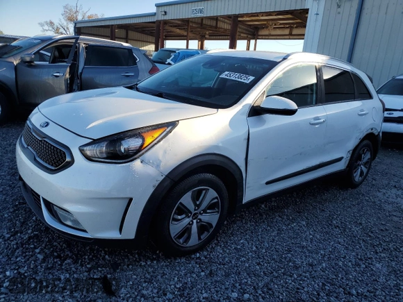 2019 Kia Niro LX with VIN KNDCB3LC2K5346717, listed as a Copart auction lot 45313825 with 122,338 mi miles and Salvage Title. Bid and sale history available at DreamBid. Image 1.