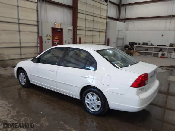 2003 Honda Civic LX with VIN 2HGES16573H598145, listed as a IAAI auction lot 41651885 with 254,523 mi miles. Bid and sale history available at carsss.com. Image 3.