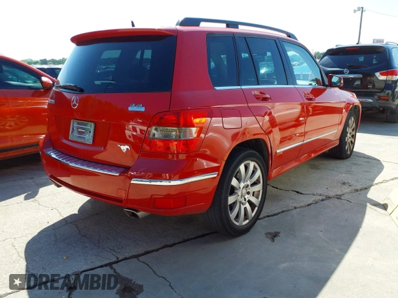 2011 Mercedes-Benz GLK GLK 350 with VIN WDCGG5GBXBF567941, listed as a IAAI auction lot 42075429 with 160,690 mi miles. Bid and sale history available at carsss.com. Image 4.