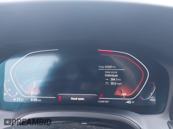 2021 BMW 4 Series 430i xDrive z VIN WBA73AP06MCG99754, wystawiony jako IAAI lot #41952324 z przebiegiem 31 031 mil mil oraz . Historia ofert i sprzedaży dostępna na DreamBid. Obrazek 7.