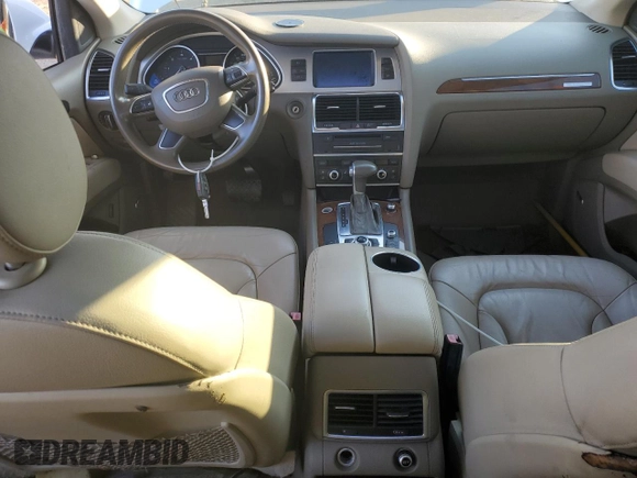 2012 Audi Q7 3.0L TDI Premium Plus with VIN WA1LMAFE0CD009461, listed as a Copart auction lot 88027175 with 0 mi miles and Salvage Title. Bid and sale history available at carsss.com. Image 8.