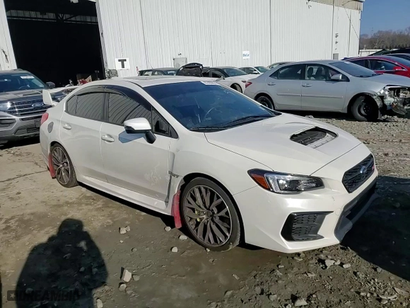 2021 Subaru WRX STI Limited with VIN JF1VA2W63M9815925, listed as a Copart auction lot 87469854 with 30,506 mi miles and Salvage Title. Bid and sale history available at carsss.com. Image 13.