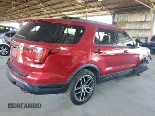 2018 Ford Explorer Sport z VIN 1FM5K8GT3JGC00616, wystawiony jako Copart lot #57311245 z przebiegiem 79 228 mil mil oraz Szkoda całkowita • Salvage title. Historia ofert i sprzedaży dostępna na DreamBid. Obrazek 3.