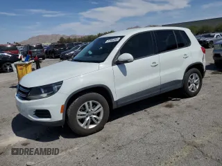 2014 Volkswagen Tiguan SE z VIN WVGAV3AX0EW614369, wystawiony jako Copart lot #57664045 z przebiegiem 85 504 mil mil oraz Szkoda całkowita • Salvage title. Historia ofert i sprzedaży dostępna na DreamBid. Obrazek 1.
