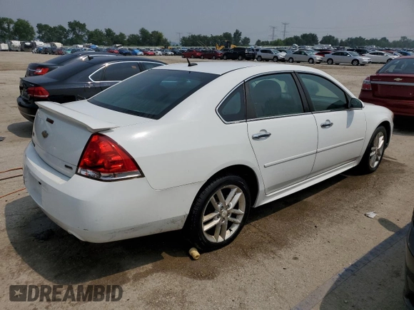 2016 Chevrolet Impala LTZ z VIN 2G1WC5E31G1136114, wystawiony jako Copart lot #59866475 z przebiegiem 121 320 mil mil oraz Szkoda całkowita • Salvage title. Historia ofert i sprzedaży dostępna na DreamBid. Obrazek 3.