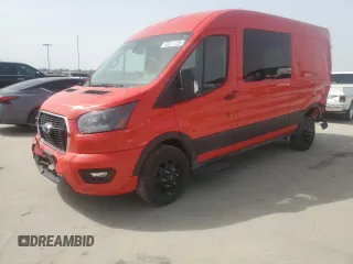 2023 Ford Transit with VIN 1FTBW2DG9PKA39789, listed as a Copart auction lot 48211725 with 52,974 mi miles and Salvage Title. Bid and sale history available at DreamBid. Image 1.