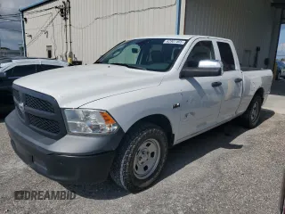 2019 Ram 1500 Tradesman with VIN 1C6RR6FT0KS722908, listed as a Copart auction lot 62907465 with 106,187 mi miles and Salvage title. Bid and sale history available at DreamBid. Image 1.