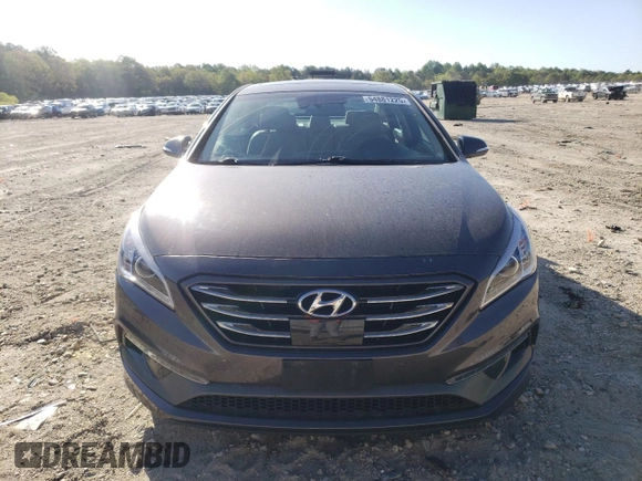 2017 Hyundai Sonata Sport with VIN 5NPE34AF7HH453456, listed as a Copart auction lot 54881225 with 102,590 mi miles and Salvage Title. Bid and sale history available at DreamBid. Image 5.