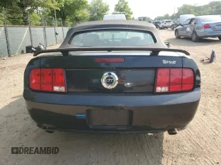 2007 Ford Mustang GT Deluxe with VIN 1ZVHT85H775207390, listed as a Copart auction lot 59553555 with 125,676 mi miles and Salvage title. Bid and sale history available at DreamBid. Image 6.