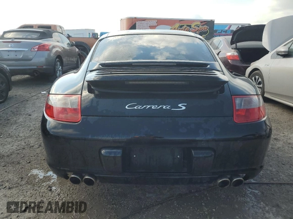 2007 Porsche 911 Carrera S with VIN WP0AB29927S730177, listed as a Copart auction lot 73738504 with 0 mi miles and Non Repairable. Bid and sale history available at carsss.com. Image 6.
