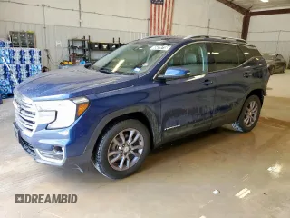 2023 GMC Terrain SLT with VIN 3GKALPEG2PL149702, listed as a Copart auction lot 65479715 with 62,733 mi miles and Clean title. Bid and sale history available at DreamBid. Image 1.