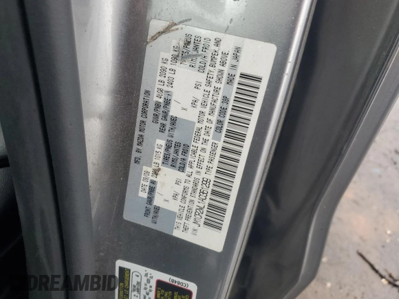 2010 Mazda 5 Sport with VIN JM1CR2WL1A0361299, listed as a Copart auction lot 57727455 with 221,744 mi miles and Clean title. Bid and sale history available at DreamBid. Image 12.