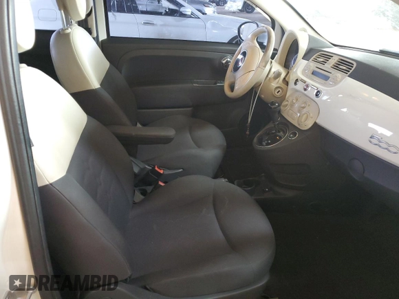 2015 FIAT 500 Pop with VIN 3C3CFFAR4FT598380, listed as a Copart auction lot 52973335 with 96,906 mi miles and Salvage Title. Bid and sale history available at carsss.com. Image 10.