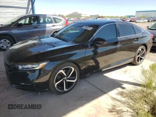 2018 Honda Accord Sport z VIN 1HGCV2F33JA053199, wystawiony jako Copart lot #67699374 z przebiegiem 72 968 mil mil oraz Czysty tytuł • Clean title. Historia ofert i sprzedaży dostępna na DreamBid. Obrazek 1.
