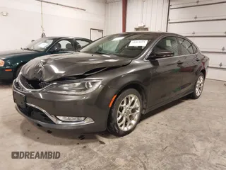 2015 Chrysler 200 C with VIN 1C3CCCEG5FN540181, listed as a IAAI auction lot 41864651 with 165,012 mi miles. Bid and sale history available at carsss.com. Image 17.
