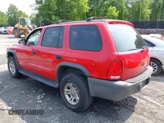 2003 Dodge Durango Sport z VIN 1D4HS38N83F621814, wystawiony jako IAAI lot #42460052 z przebiegiem 128 896 mil mil oraz . Historia ofert i sprzedaży dostępna na DreamBid. Obrazek 3.