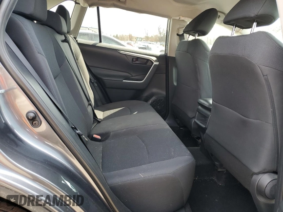 2019 Toyota RAV4 LE with VIN 2T3K1RFV0KC020049, listed as a Copart auction lot 48946705 with 87,021 mi miles and Salvage Title. Bid and sale history available at carsss.com. Image 11.