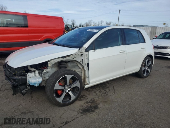 2020 Volkswagen Golf TSI with VIN 3VWW57AU8LM005936, listed as a Copart auction lot 46885635 with 39,815 mi miles and Salvage title. Bid and sale history available at DreamBid. Image 1.