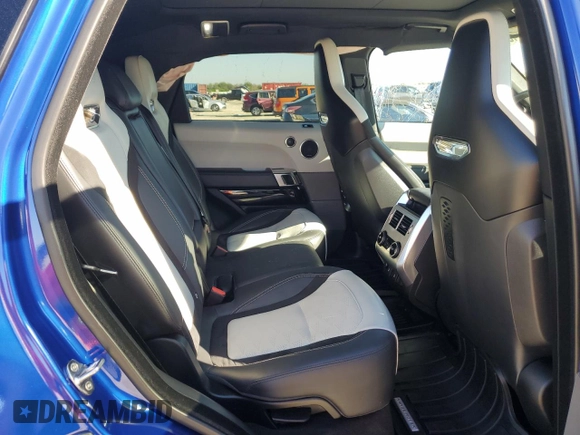 2020 Land Rover Range Rover Sport SVR with VIN SALWZ2RE2LA746158, listed as a Copart auction lot 46848485 with 15,320 mi miles and Salvage Title. Bid and sale history available at carsss.com. Image 11.