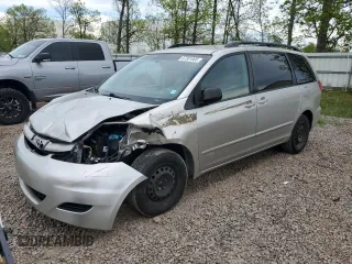 2008 Toyota Sienna CE z VIN 5TDZK23C18S147911, wystawiony jako Copart lot #57301005 z przebiegiem 86 638 mil mil oraz Szkoda całkowita • Salvage title. Historia ofert i sprzedaży dostępna na DreamBid. Obrazek 1.