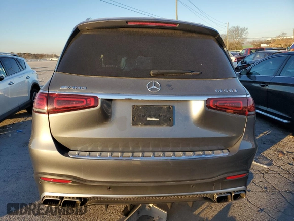 2021 Mercedes-Benz GLS with VIN 4JGFF8KE8MA564233, listed as a Copart auction lot 84046044 with 22,934 mi miles and Salvage Title. Bid and sale history available at carsss.com. Image 6.