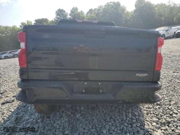 2020 Chevrolet Silverado 1500 LTD Custom with VIN 1GCPWBEKXLZ337309, listed as a Copart auction lot 58957764 with NaN miles and Salvage Title. Bid and sale history available at carsss.com. Image 6.