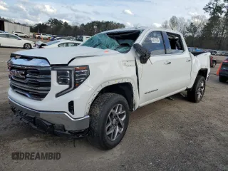2023 GMC Sierra 1500 SLT z VIN 3GTUUDE84PG187485, wystawiony jako Copart lot #48374755 z przebiegiem Nie podano mil oraz Szkoda całkowita • Salvage title. Historia ofert i sprzedaży dostępna na DreamBid. Obrazek 1.