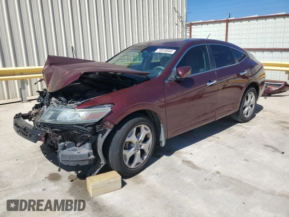 2012 Honda Crosstour EX-L with VIN 5J6TF1H50CL004418, listed as a Copart auction lot 73515044 with 0 mi miles and Salvage Title. Bid and sale history available at carsss.com. Image 1.
