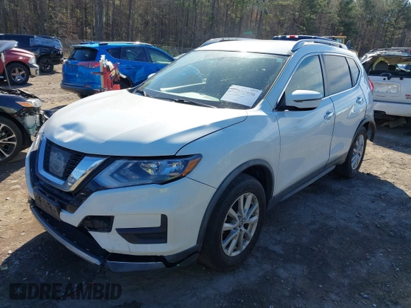 2017 Nissan Rogue SV with VIN KNMAT2MV9HP584589, listed as a IAAI auction lot 41692956 with 111,294 mi miles and . Bid and sale history available at carsss.com. Image 2.