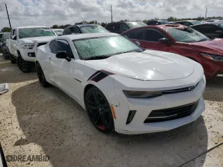 2018 Chevrolet Camaro 2LT with VIN 1G1FD1RS7J0127394, listed as a Copart auction lot 77312594 with 122,595 mi miles and Non Repairable. Bid and sale history available at carsss.com. Image 4.