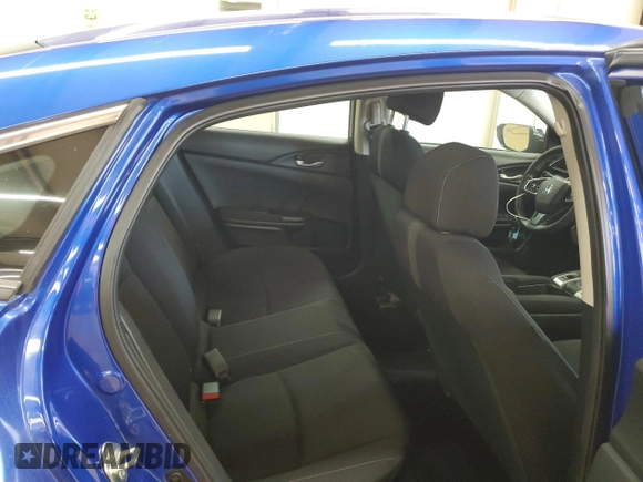 2019 Honda Civic Sedan LX with VIN 2HGFC2F66KH587488, listed as a Copart auction lot 45280025 with 58,272 mi miles and Salvage Title. Bid and sale history available at carsss.com. Image 10.