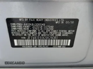 2016 Subaru WRX Premium z VIN JF1VA1E69G9828081, wystawiony jako Copart lot #63122085 z przebiegiem 52 984 mil mil oraz Szkoda całkowita • Salvage title. Historia ofert i sprzedaży dostępna na DreamBid. Obrazek 12.