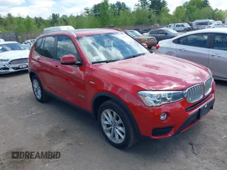 2017 BMW X3 xDrive28i z VIN 5UXWX9C31H0W68805, wystawiony jako IAAI lot #42206382 z przebiegiem 109 992 mil mil oraz . Historia ofert i sprzedaży dostępna na DreamBid. Obrazek 1.