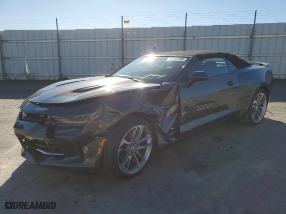 2017 Chevrolet Camaro 2LT with VIN 1G1FD3DX1H0138982, listed as a Copart auction lot 89146105 with 44,855 mi miles and Salvage Title. Bid and sale history available at carsss.com. Image 1.