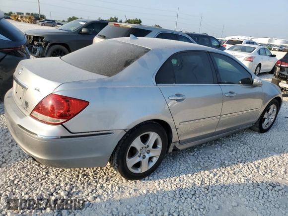 2008 Acura RL with VIN JH4KB16508C000911, listed as a Copart auction lot 68514854 with 147,546 mi miles and Salvage Title. Bid and sale history available at DreamBid. Image 3.