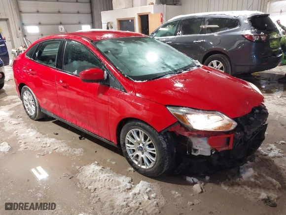 2012 Ford Focus SE with VIN 1FAHP3F21CL179277, listed as a IAAI auction lot 41840081 with 45,818 mi miles. Bid and sale history available at carsss.com. Image 1.