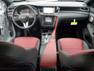 2025 Infiniti QX55 Sensory with VIN 3PCAJ5LR9SF100305, listed as a Copart auction lot 85075534 with 3,178 mi miles and Salvage Title. Bid and sale history available at DreamBid. Image 8.