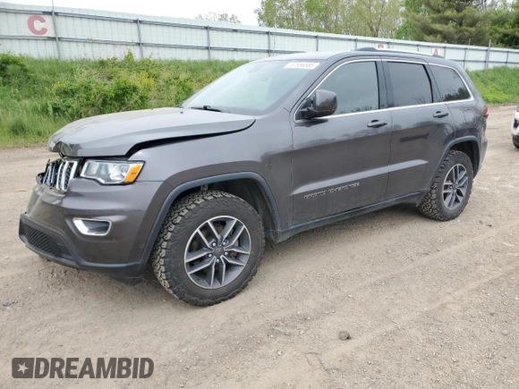 2020 Jeep Grand Cherokee Laredo E with VIN 1C4RJFAG8LC154381, listed as a Copart auction lot 57556585 with 50,141 mi miles and Clean title. Bid and sale history available at DreamBid. Image 1.