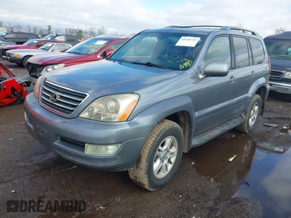 2003 Lexus GX with VIN JTJBT20X830006106, listed as a IAAI auction lot 41520749 with 264,413 mi miles. Bid and sale history available at carsss.com. Image 17.