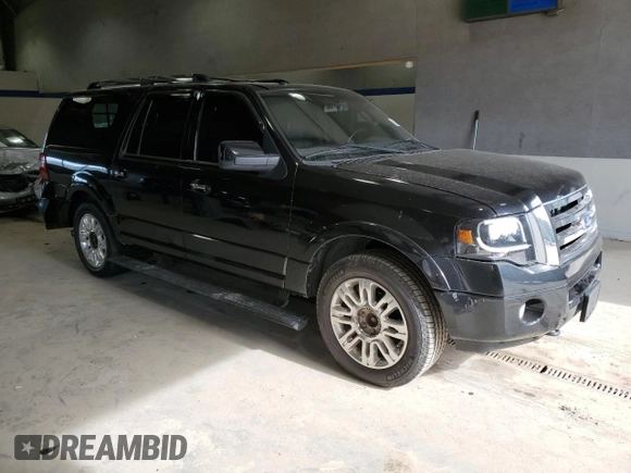 2011 Ford Expedition Max Limited with VIN 1FMJK2A50BEF20317, listed as a Copart auction lot 88308665 with 222,012 mi miles and Salvage title. Bid and sale history available at DreamBid. Image 4.
